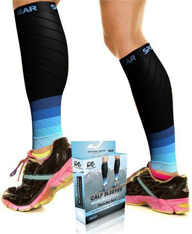 Cover those extra miles easily by using the calf compression tights-Physix Gear Sport