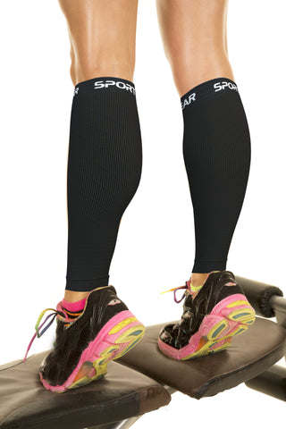 Never Quit Calf Compression Sleeves for Men & Women, Unisex. Shin