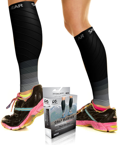 Solid | Compression Calf Sleeves For Men & Women