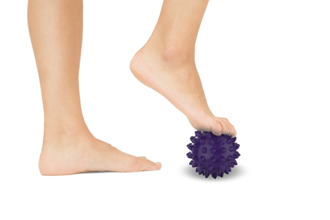 Massage Balls - Relaxation and Recovery Tools for Targeted Muscle Relief - Purple Spiky Ball (1  Pack) Color -  Size