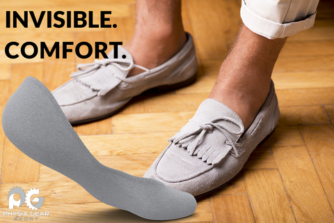 No Show Socks - Comfortable and Discreet Footwear for Everyday Wear - Grey (3 Pairs) Color - One Size Fits All Size