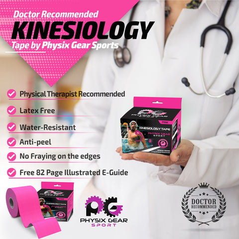 Best Kinesiology Tape: Support and Recovery for Active Lifestyles – Physix  Gear Sport