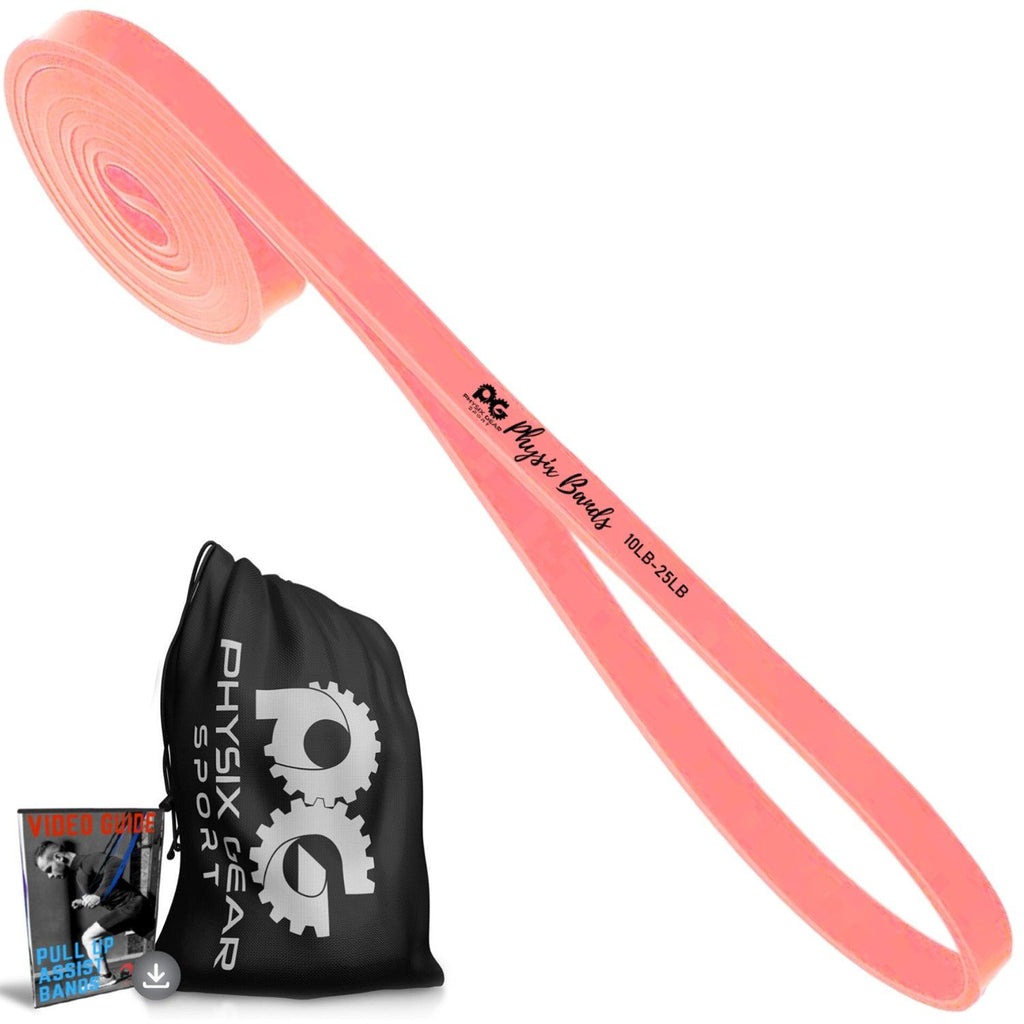 Pullup Resistance Bands - Versatile Workout Accessories for Strength Training - Pink (1 Band) Color - 82 inches (208 cm) Size