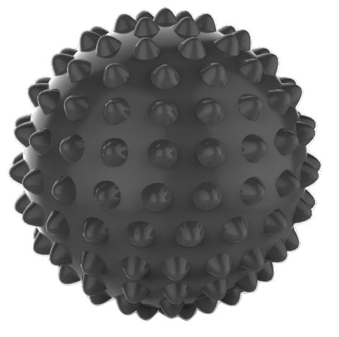 Massage Balls - Relaxation and Recovery Tools for Targeted Muscle Relief - Black Spiky Ball (1  Pack) Color -  Size