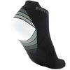 Low Cut Compression Socks - Supportive and Stylish Footwear for Enhanced Comfort - BLACK / WHITE Color - L/XL Size